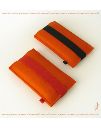 FELT ORANGE iPhone Sleeve